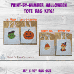 Paint Your Own Halloween Tote Pre-Order